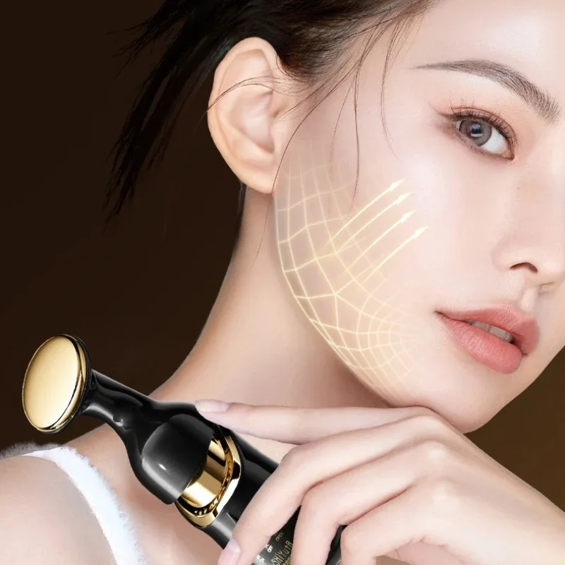 Appareil de lifting facial 3 en 1 : massage du cou, du visage et des yeux, amincissement du visage, EMS, beauté, raffermissement de la peau, rides, massage anti-âge – Image 2