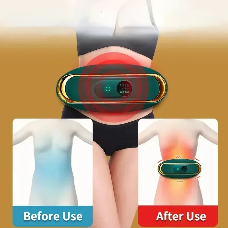 Appareil minceur, ceinture de massage abdominal anti-cellulite, masseur électrique pour femme, brûleur de graisse abdominale, massage corporel, élimination des graisses – Image 5