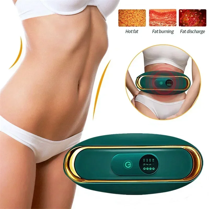 Appareil minceur, ceinture de massage abdominal anti-cellulite, masseur électrique pour femme, brûleur de graisse abdominale, massage corporel, élimination des graisses – Image 3